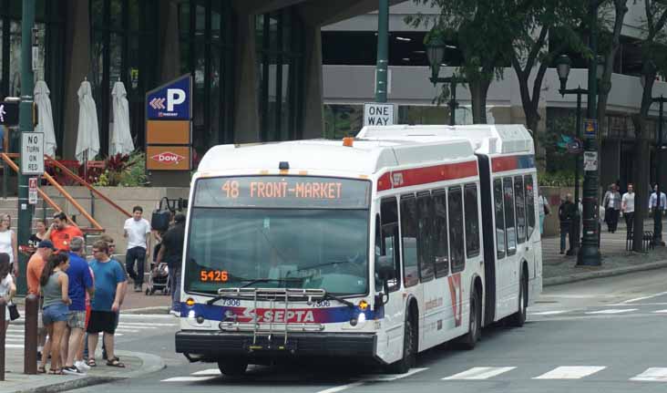 SEPTA NovaBus LFS HEV 7306